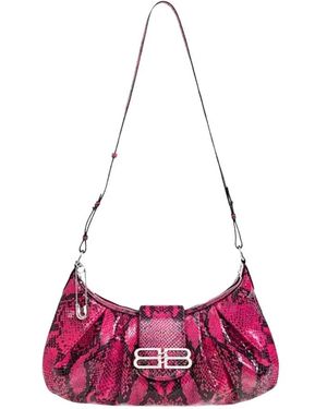 Balenciaga Natural Emb Py + Bb Strass As - Lila