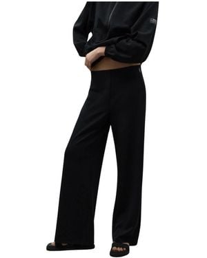 Ecoalf Wide Trousers - Nero