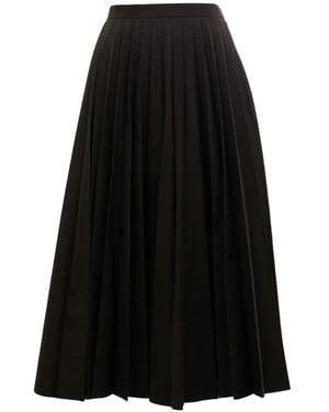 Junya Watanabe Rokken ,Zwart ,Lunga Skirt