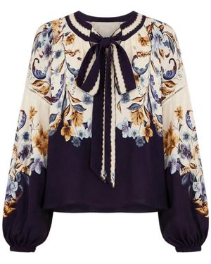 FARM Rio Overhemden ,Veelkleurig Shirts - Blauw