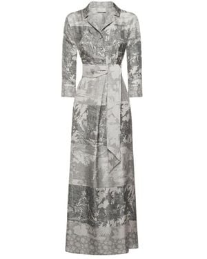 Pierre Louis Mascia Maxi Dresses - Grey