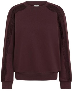 Kaffe Sweatshirts & Hoodies - Paars