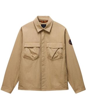 Napapijri Leoras Overshirt - Naturel