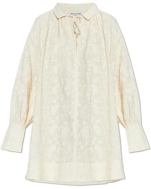 Munthe Kleedjes ,Betulli Dress - Wit