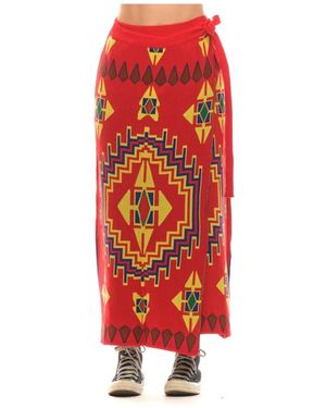 Akep Rokken ,Rood ,Maxi Skirts