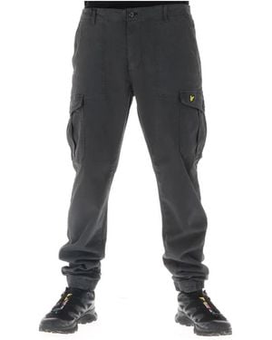 Lyle & Scott Straight Trousers - Black
