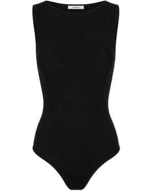Entire studios Tops ,Zwart ,Mouwloze Bodysuit