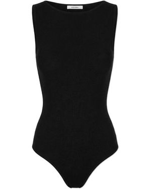 Entire studios Tops ,Zwart ,Mouwloze Bodysuit