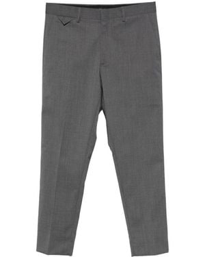 Low Brand Cropped Trousers - Grey