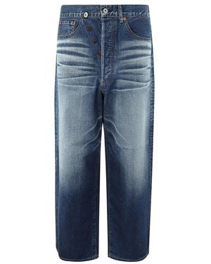 Junya Watanabe Straight Jeans - Blue