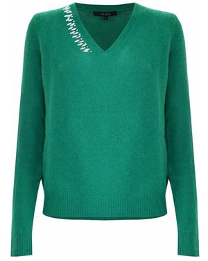 Kocca V-Neck Knitwear - Verde