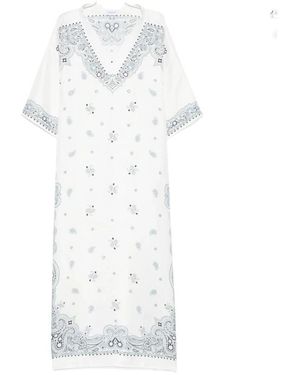 Ferragamo Midi Dresses - Blanco