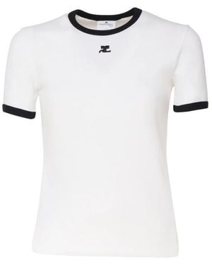 Courreges T-Shirts - Blanco