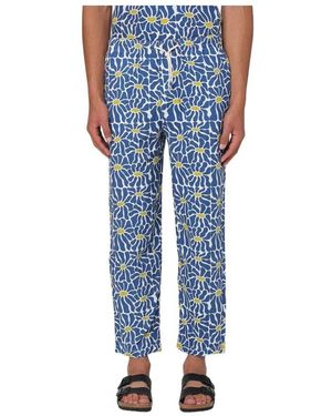 Peninsula Straight Pants - Blue