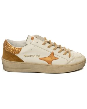 AMA BRAND Trainers - Metallic