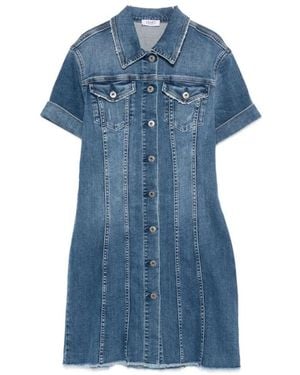 Liu Jo Shirt Dresses - Blue