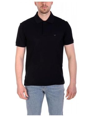 Emporio Armani Polo Shirts - Black