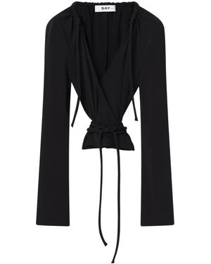 Day Birger et Mikkelsen Long Sleeve T-Shirts - Black