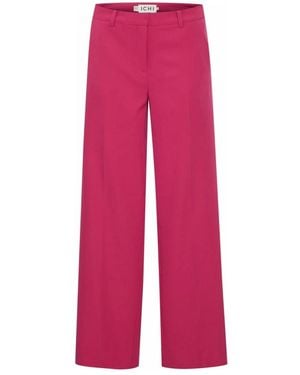 Ichi Ihlexi Wide Pa Broek - Roze