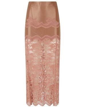 Rabanne Midi Skirts - Marrone