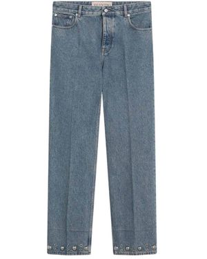 Valentino Garavani Straight Fit Jeans - Blue