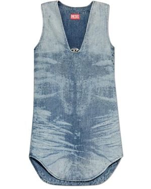 DIESEL De-Laris--Fsh Kleid - Blau