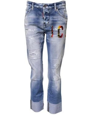 DSquared² Slim Fit Jeans - Blue