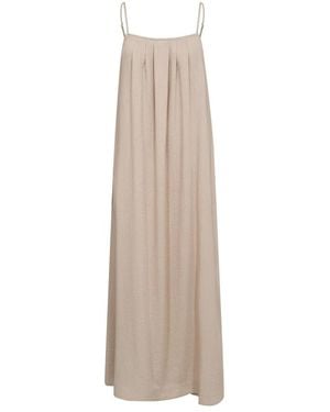 co'couture Maxikleid - Natur