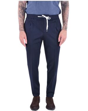 PT Torino Slim-Fit Trousers - Blue
