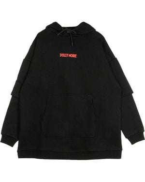 DOLLY NOIRE Hoodies - Black