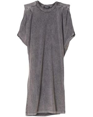 Dondup Short Dresses - Grey