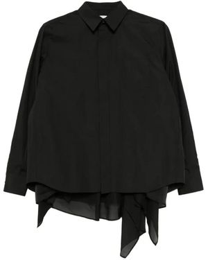 Sacai Shirts - Nero