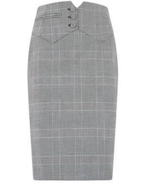 Moschino Midi Skirts - Grey