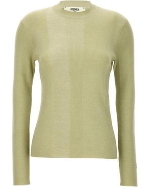 Fendi Stilvolle Strickmode Für Elegante Looks - Grün