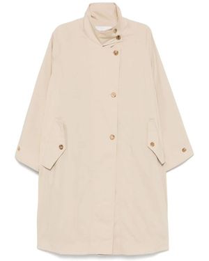 Low Classic Trench Coats - Natural