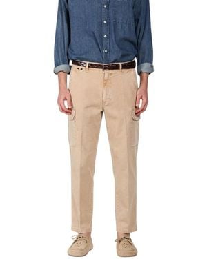 Mason's Straight Trousers - Blue