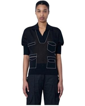 Kiko Kostadinov Polo Shirts - Negro