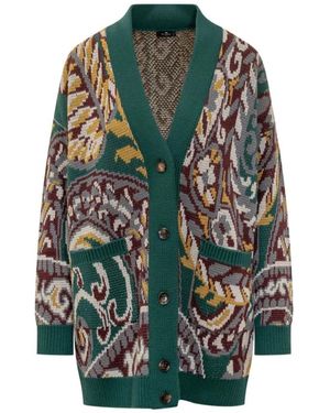 Etro Cardigans - Groen
