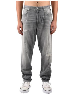 Dondup Jeans ,Grijs ,Denim Up 612 Straight Jeans