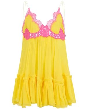 Roberto Cavalli Party Dresses - Yellow