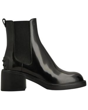 Tod's Heeled Boots - Noir