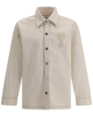 Ami Paris Light Jackets - Natural