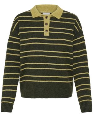 Ichi Round-Neck Knitwear - Vert