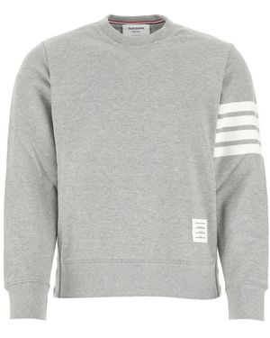 Thom Browne Crewneck Sweatshirt For Everyday Style - Grey