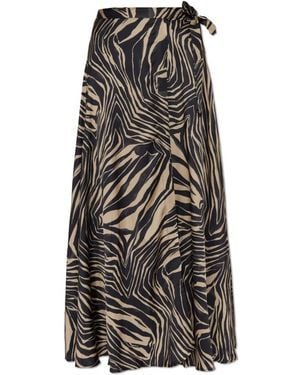 Munthe Maxi Skirts - Negro