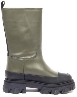Ganni High Boots - Verde