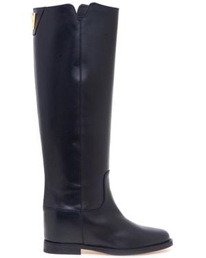 Via Roma 15 High Boots - Azul