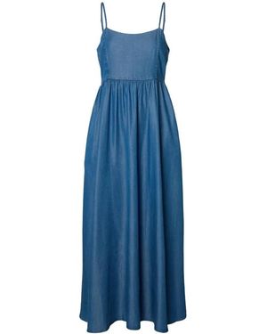 SELECTED Slfjanna Regular Sl Ankle Dress - Blauw