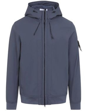 Stone Island Light Jackets - Azul