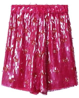 Dries Van Noten Casual Shorts - Rojo